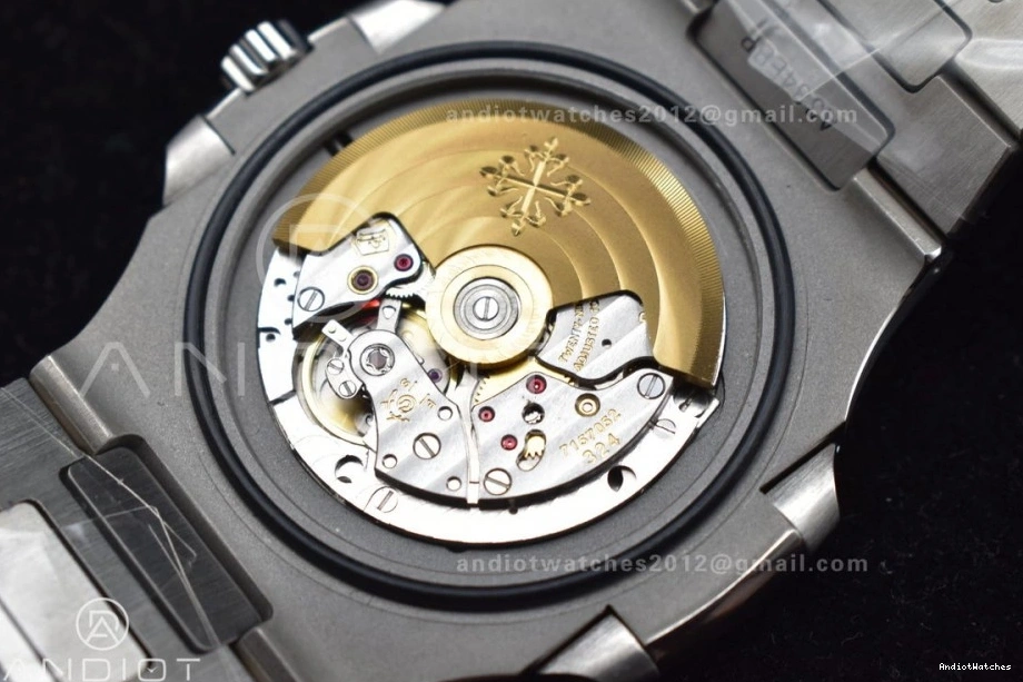 Best 913 Nautilus Edition WrinkleFree 324CS 5711 Bracelet 1:1 GRF Tiffany Dial Tiffany on SS Blue 0106